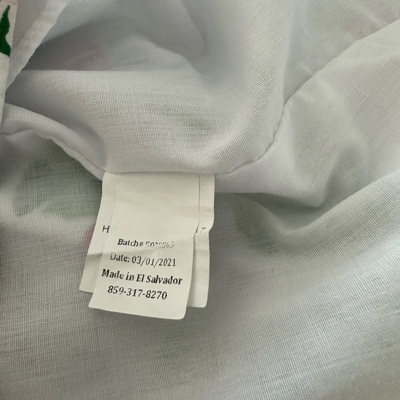 The Beaufort Bonnet Company Floral Strawberry Dress - White, Red, Green - Picture 10 of 10